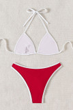 Red Sexy Strap Design Swimwears