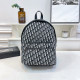 Black And White Street Letters Patchwork Zipper Contrast Bags