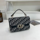 Black White Street Letters Patchwork Contrast Bags