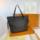 Black Gray Casual Plaid Patchwork Zipper Contrast Bags