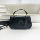 Black Casual Letters Patchwork Embossed Bags