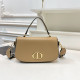 Khaki Casual Letters Patchwork Metal Accessories Trim Bags