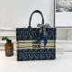 Dark Blue Casual Letters Patchwork Contrast Bags