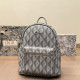 White Grey Casual Letters Patchwork Zipper Contrast Bags