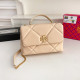Apricot Street Solid Color Patchwork Texture Bags