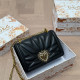 Black Street Solid Color Metal Accessories Trim Chains Texture Bags