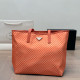 Orange Casual Letters Patchwork Zipper Contrast Bags