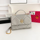 Grey Street Solid Color Patchwork Texture Bags