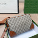 Brown Casual Letters Patchwork Zipper Contrast Bags