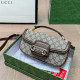 Brown Street Letters Patchwork Contrast Adjustable Bags