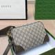 Khaki Casual Letters Patchwork Zipper Contrast Bags