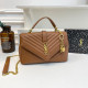 Orange Casual Letters Metal Accessories Trim Texture Bags