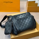 Black Casual Plaid Patchwork Zipper Embossed Bags