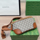 Brown Street Letters Patchwork Zipper Bags