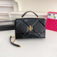 Black Street Solid Color Patchwork Texture Bags