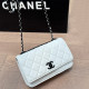 White Casual Solid Color Patchwork Texture Bags