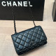 Black Casual Solid Color Patchwork Texture Bags