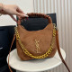 Brown Casual Solid Color Patchwork Metal Accessories Trim Zipper Bags