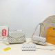White Grey Daily Plaid Patchwork Contrast Bags