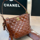 Orange Casual Solid Color Patchwork Texture Bags