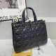 Black Celebrities Solid Color Patchwork Texture Adjustable Bags