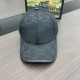 Black Casual Letters Patchwork Contrast Hat