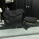 Black Street Letters Patchwork Embossed Bags