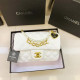 White Celebrities Solid Color Patchwork Pearls Decor Bags
