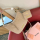 Light Khaki Casual Solid Color Patchwork Zipper Texture Bags