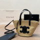 Black Vacation Letters Patchwork Contrast Bags