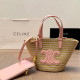 Pink Vacation Letters Patchwork Contrast Bags