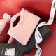 Pink Daily Solid Color Patchwork Chains Bags