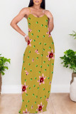 White Purple Casual Graffiti Print Pocket Contrast O Neck Printed Dresses