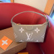 Light Color Street Letters Zipper Contrast Adjustable Bags