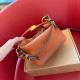 Orange Daily Letters Embossed Adjustable Bags