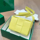 Yellow Casual Solid Color Weave Adjustable Bags