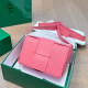 Pink Casual Solid Color Weave Adjustable Bags