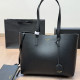 Black Street Solid Color Patchwork Bags