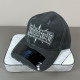 Grey Street Letters Distressed Patchwork Hat