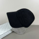 Black Street Letters Patchwork Hat
