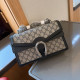 Black Street Letters Patchwork Contrast Bags