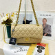 Light Yellow Celebrities Solid Color Patchwork Texture Bags