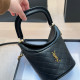 Black Casual Solid Color Patchwork Zipper Texture Bags