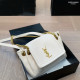 White Casual Letters Patchwork Chains Texture Bags