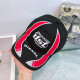Black Red Casual Letters Embroidered Hat