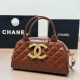 Orange Casual Letters Metal Accessories Trim Zipper Bags
