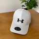White Casual Letter Print Patchwork Contrast Hat(Tag Random)
