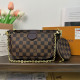 Brown Casual Daily Patchwork Zipper Contrast Bags