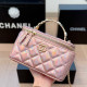 Pink Daily Gradient Patchwork Zipper Contrast Bags