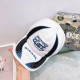 White Casual Letters Embroidered Hat